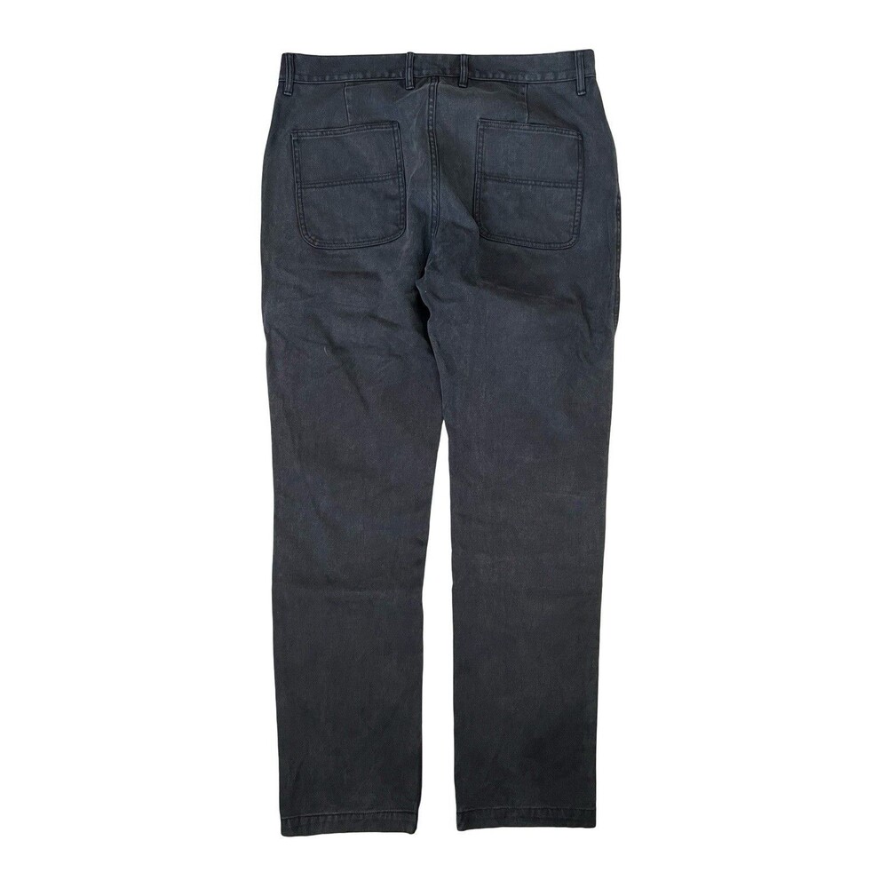 Taylor Stitch Chore Pant Boss Duck Canvas Black Coal Men’s 36 - Picture 2 of 5